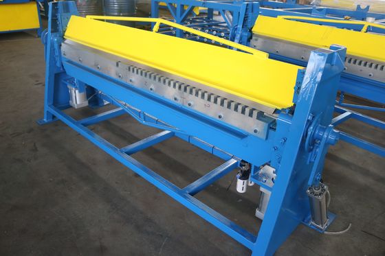 Air Duct Production Line Sheet Metal Flanging Machine Folder Pneumatic Crimping Bending